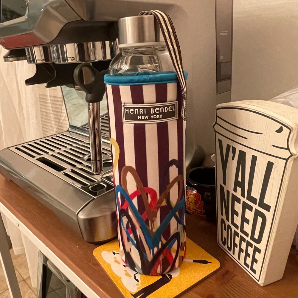 Henri Bendel glass bottle